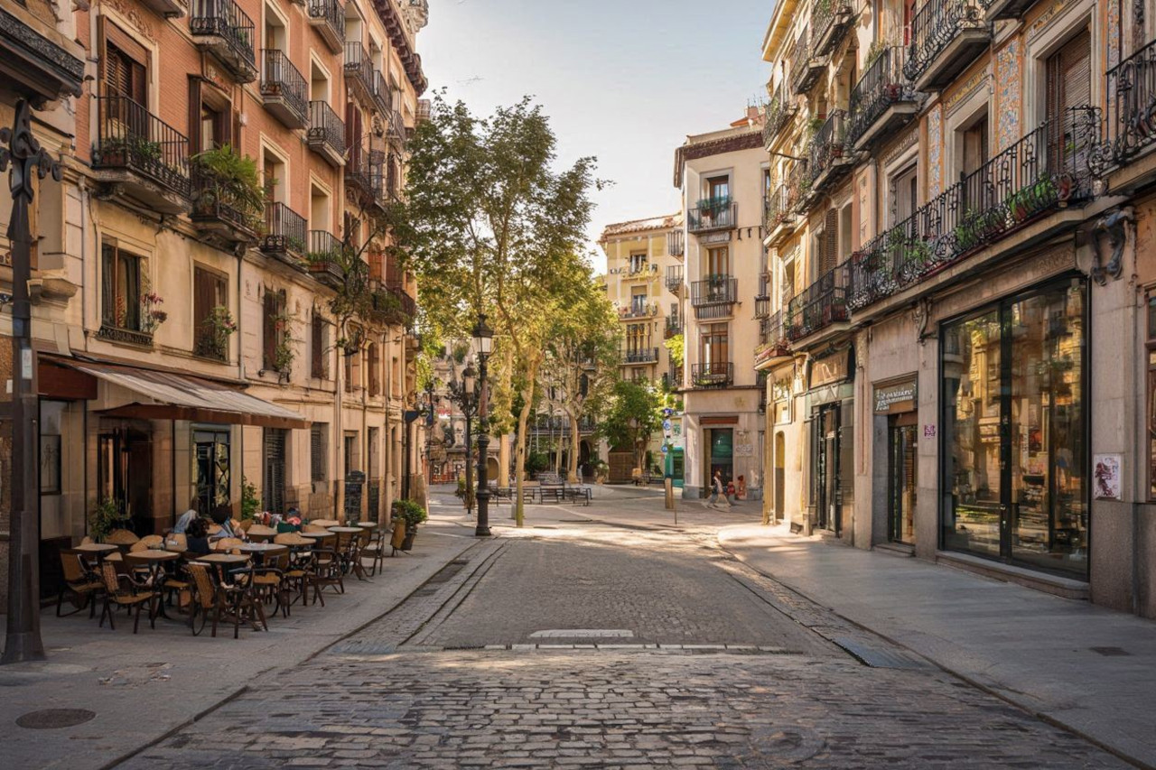 A photo of Madrid chamberi district